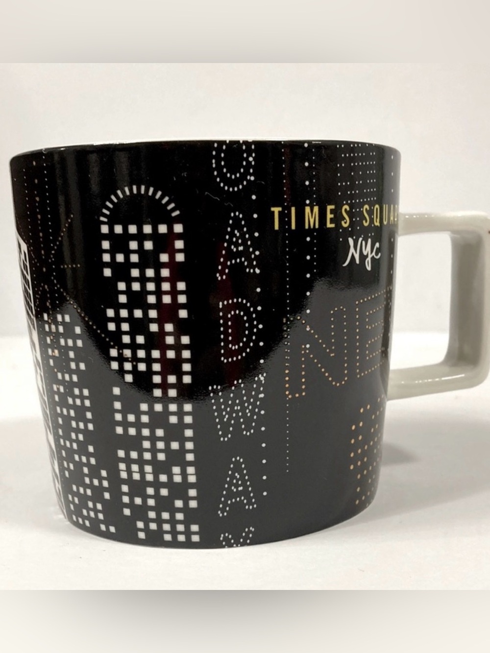 Starbucks Times Square NYC Ceramic Mug | circa 2014